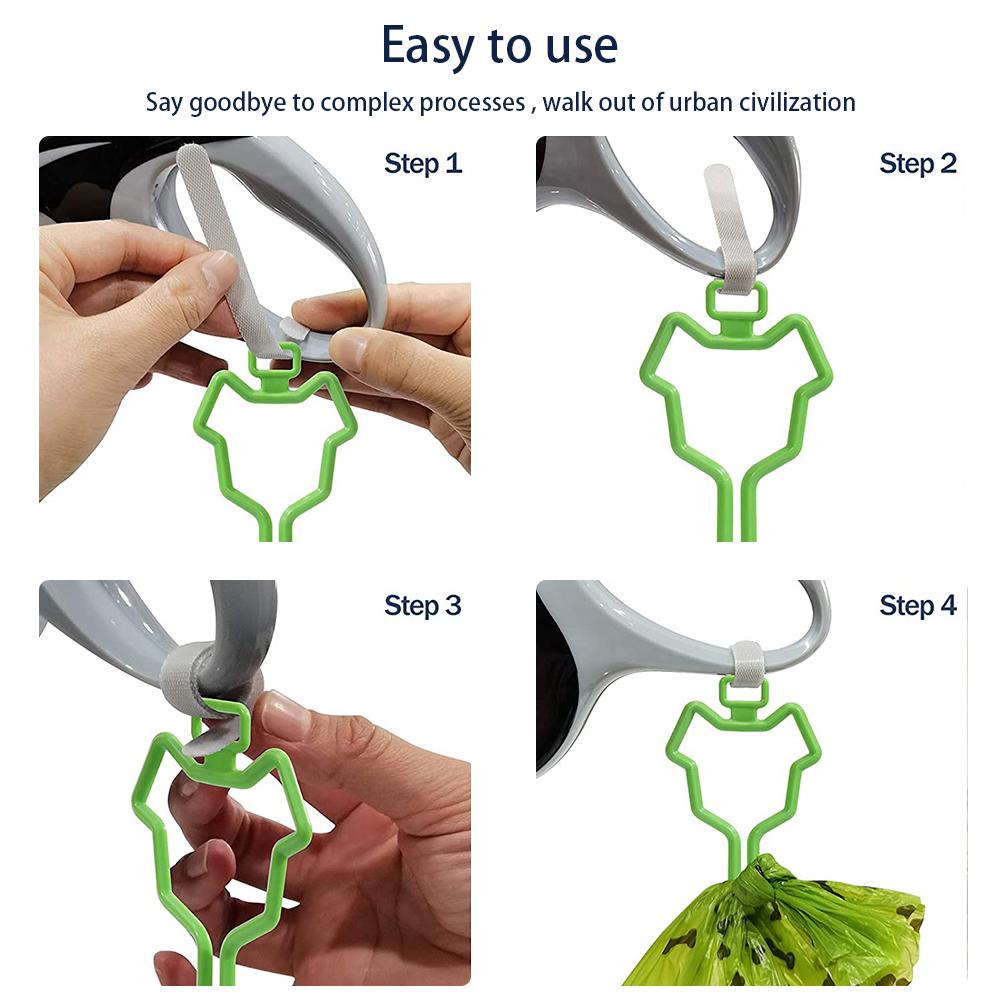 Hond Tractie Distributeur Handsfree Hond Kak Tas Houder Stevig Duurzaam Gebruikt Voor Sleepkabel Om Fix Vuilniszak dierbenodigdheden