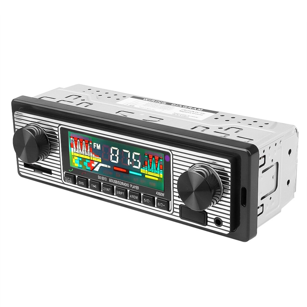 Bluetooth Car MP3 Player Auto Car Radio Wireless Multimedia Player AUX USB FM 12V Classic Stereo Car Audio Player Car Electric