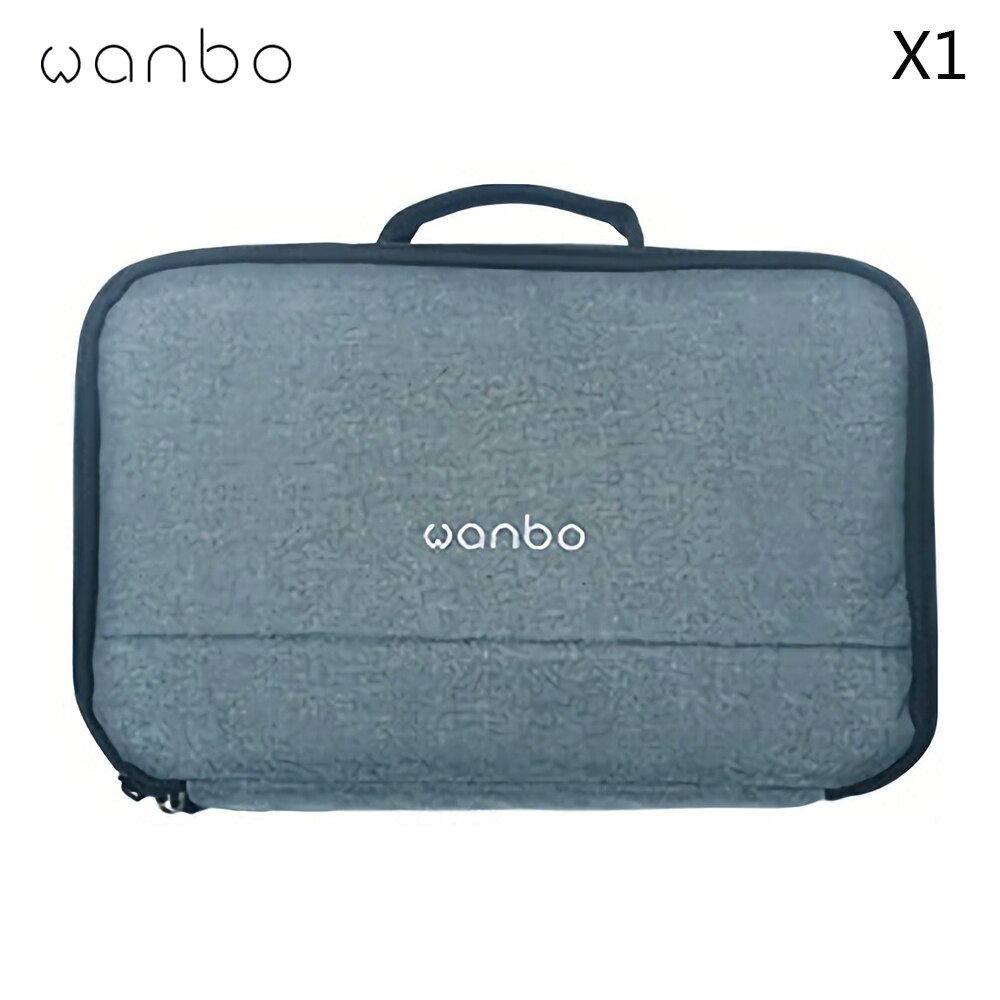 Estuche de almacenamiento portátil para proyector Wanbo, bolsa de transporte para la serie X1/T2 con correa ajustable: for Wanbo X1