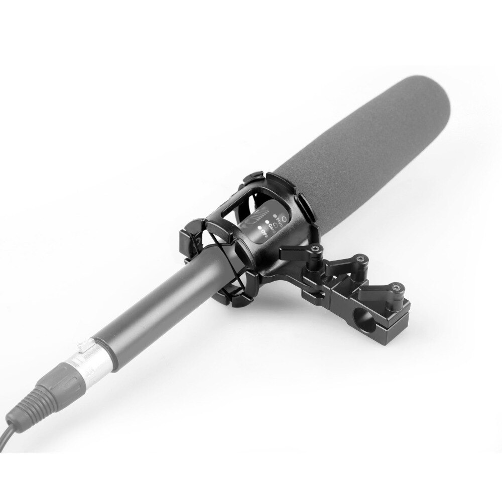 SmallRig DSLR Camera Camcorder Microphone Support Mount with 15mm Rod Clamp 1802