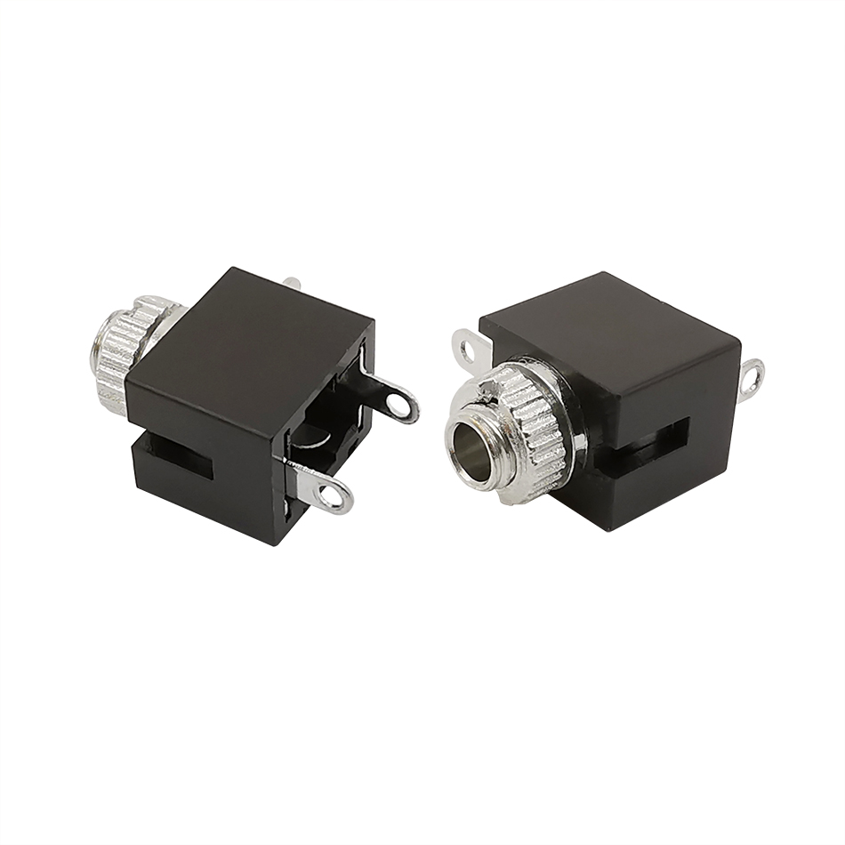 5/10 Stuks 2.5MM Hoofdtelefoonaansluiting PJ-201M 3Pin DIP Mono Kanaal Audio Vrouwelijke Socket PCB Panel Mount connector PJ201M Oortelefoon Adapter