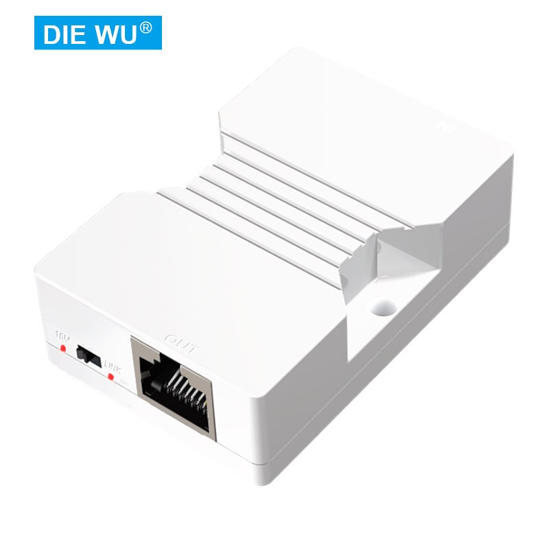 TXE006 Netwerk Extender Poe Schakelaar Signaal Versterker IEEE802.3at Voor Ip Cctv Camera Transmissie Afstand Extender 100-200M