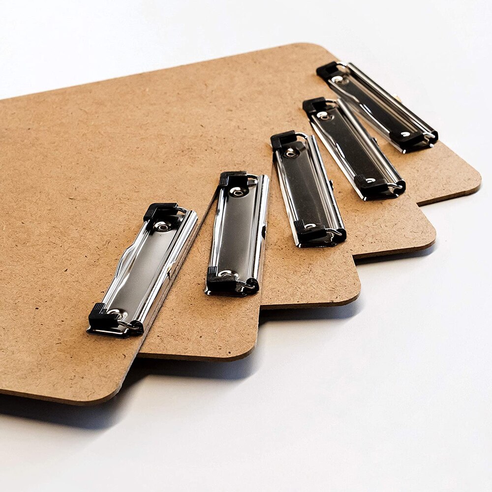 A4 Wooden Clipboard Letter Size Clipboard Writing Pads Hardboard Office School Stationery Writing Pads Writing Sketch Drawing