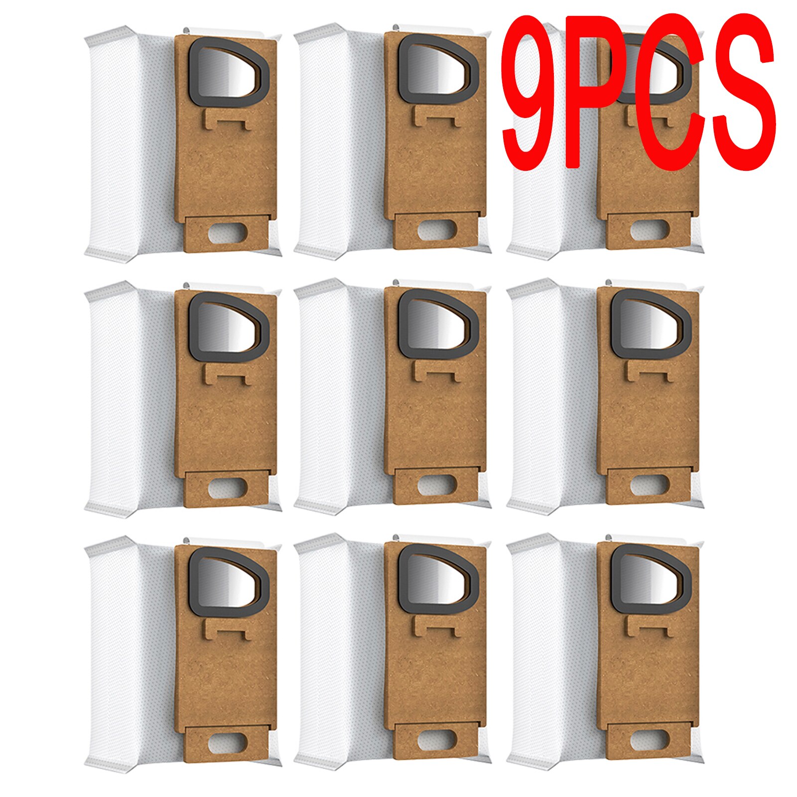 Dla Xiaomi Roborock H7 H6 odkurzacz włóknina worek na kurz profesjonalne części zamienne: 9 PCS
