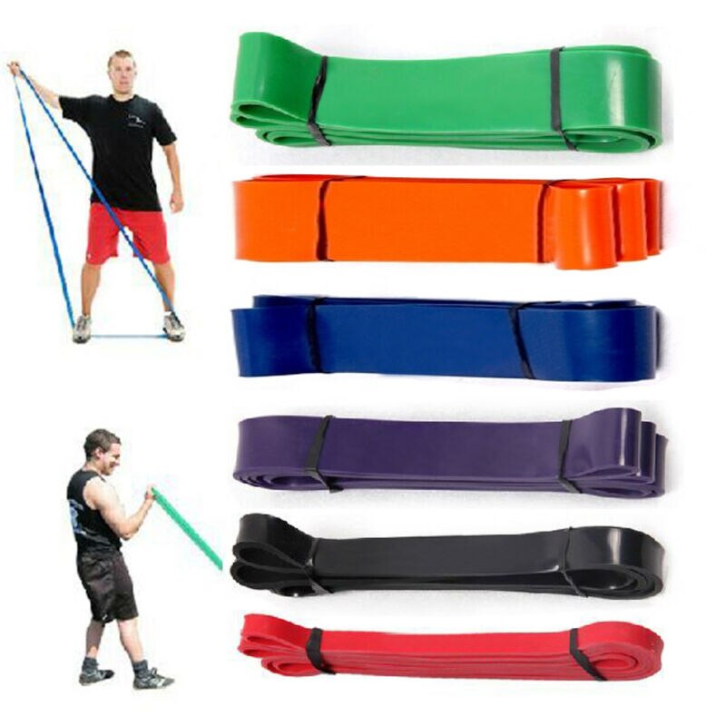 Heavy Duty Exercise Resistance Loop Set Bands Set Fitness Home Yoga Gym Pull Up