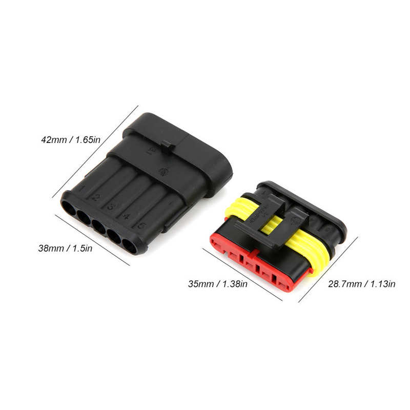 atigue Resistance Car Electrical Wire Connector Plug Kit Car Electrical Wire Waterproof Connector Motorcycle for Automobile