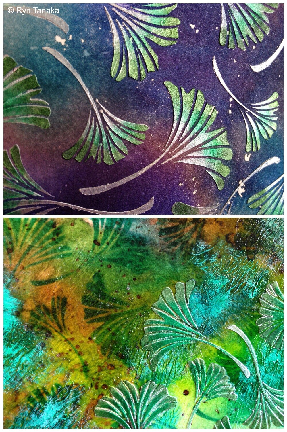 6X9Inch Ginkgo Blad Plastic Stencil Voor Diy Scrapbooking Decoratieve Embossing Kaarten Craft Plastic Sjablonen Tekening Vel