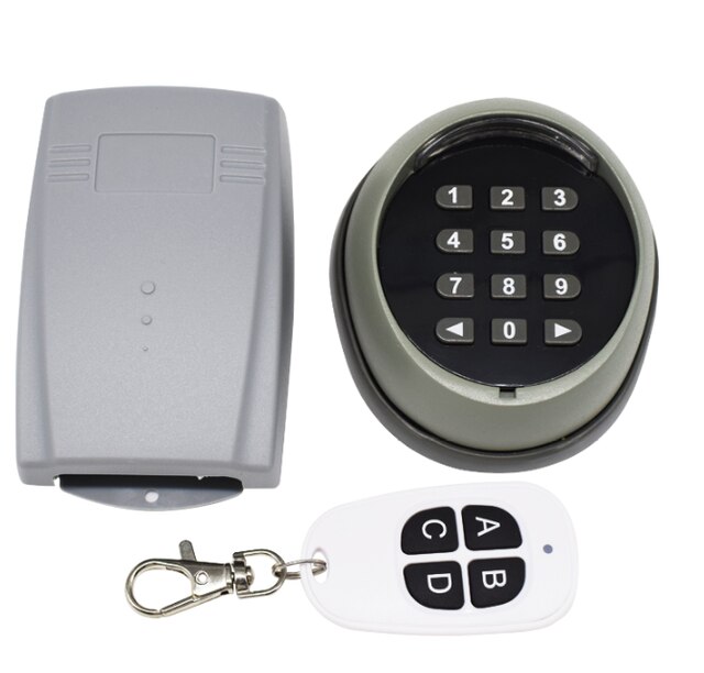 Nummer tastatur adgangskode dørlås adgangskontrol trådløst tastatur password switch kit til garageport dør: Sæt 1