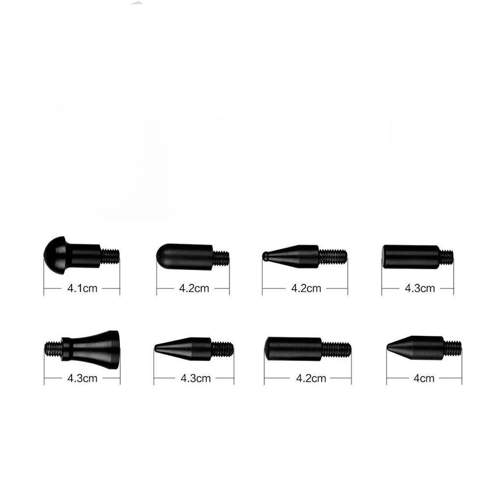 Pdr tools auto reparationsværktøj dørkant buler remover bil fender dent reparation hjul øjenbryn med løfter dent reparationsværktøjer: Gul