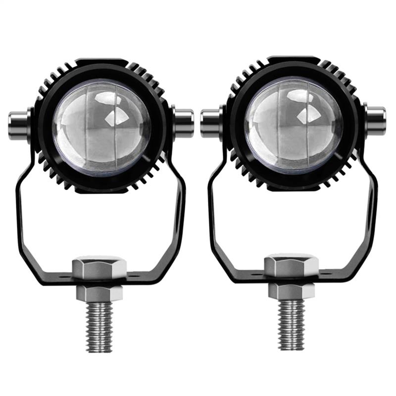 Faro LED para motocicleta, focos impermeables a prueba de golpes, luces todoterreno para coches, motos y barcos: Default Title