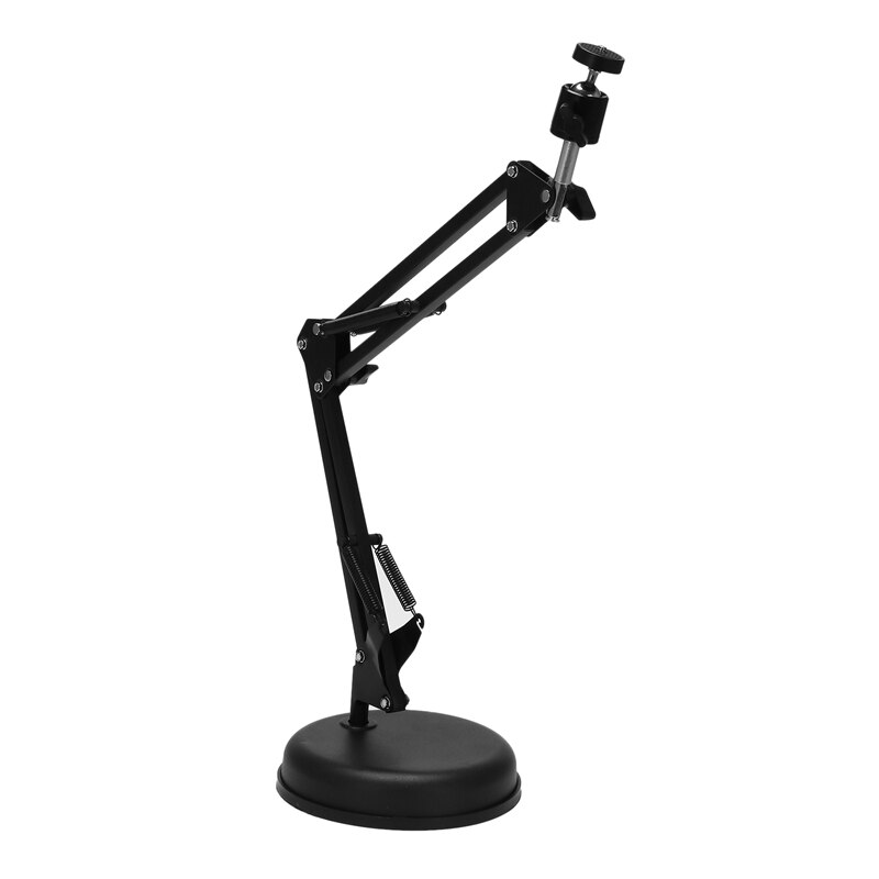 Desktop Webcam Stand 22 Inch Suspension Boom Scissor Arm Stand with Base,Compatible for Logitech Webcam C922