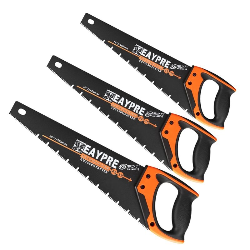 Universal Hand Saw Fast Cutting Wood Plastic Tube Trim Gardening Branch Woodworking Household 3 Sizes