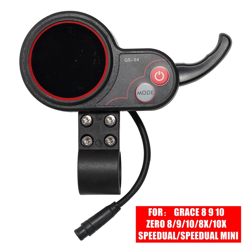 LED Display Throttle for Electric Scooter Speedual Mini Plus Grace Zero 8 9 10 8X 10X 11X QS-S4 LCD Macury 36V 48V 52V 60V 72V: Throttle A