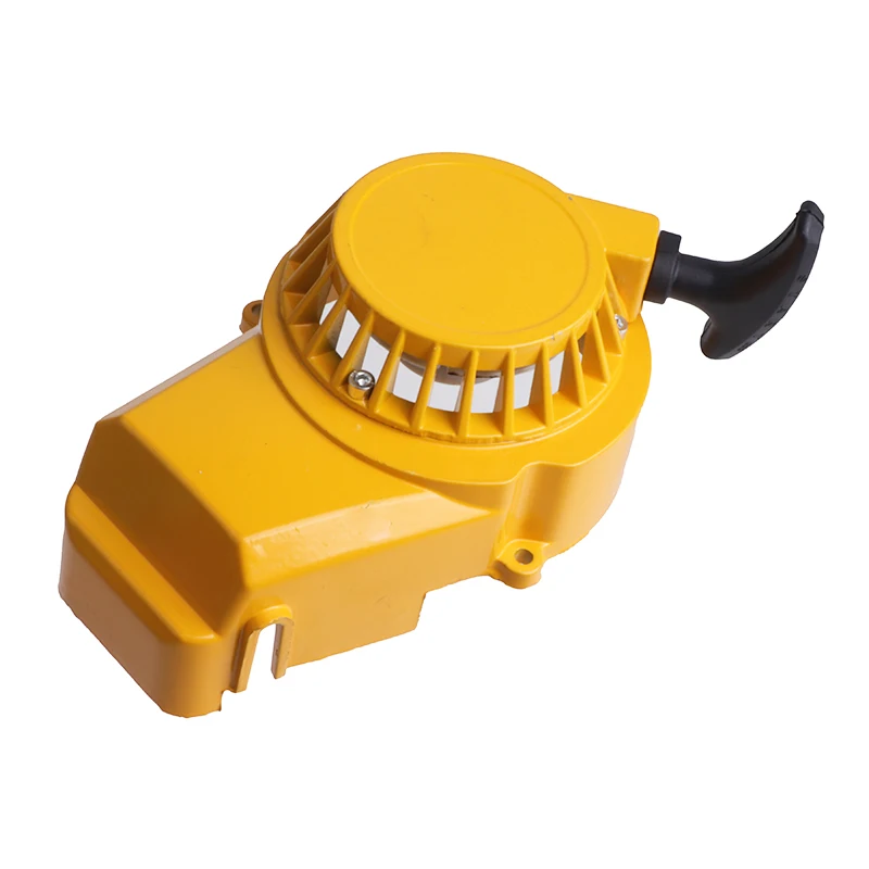 Minimoto Easy Pull Starter For 2 Stroke 47cc 49cc Engine Pocket Bike Mini Moto Dirt Crosser Kids ATV Quad: Yellow