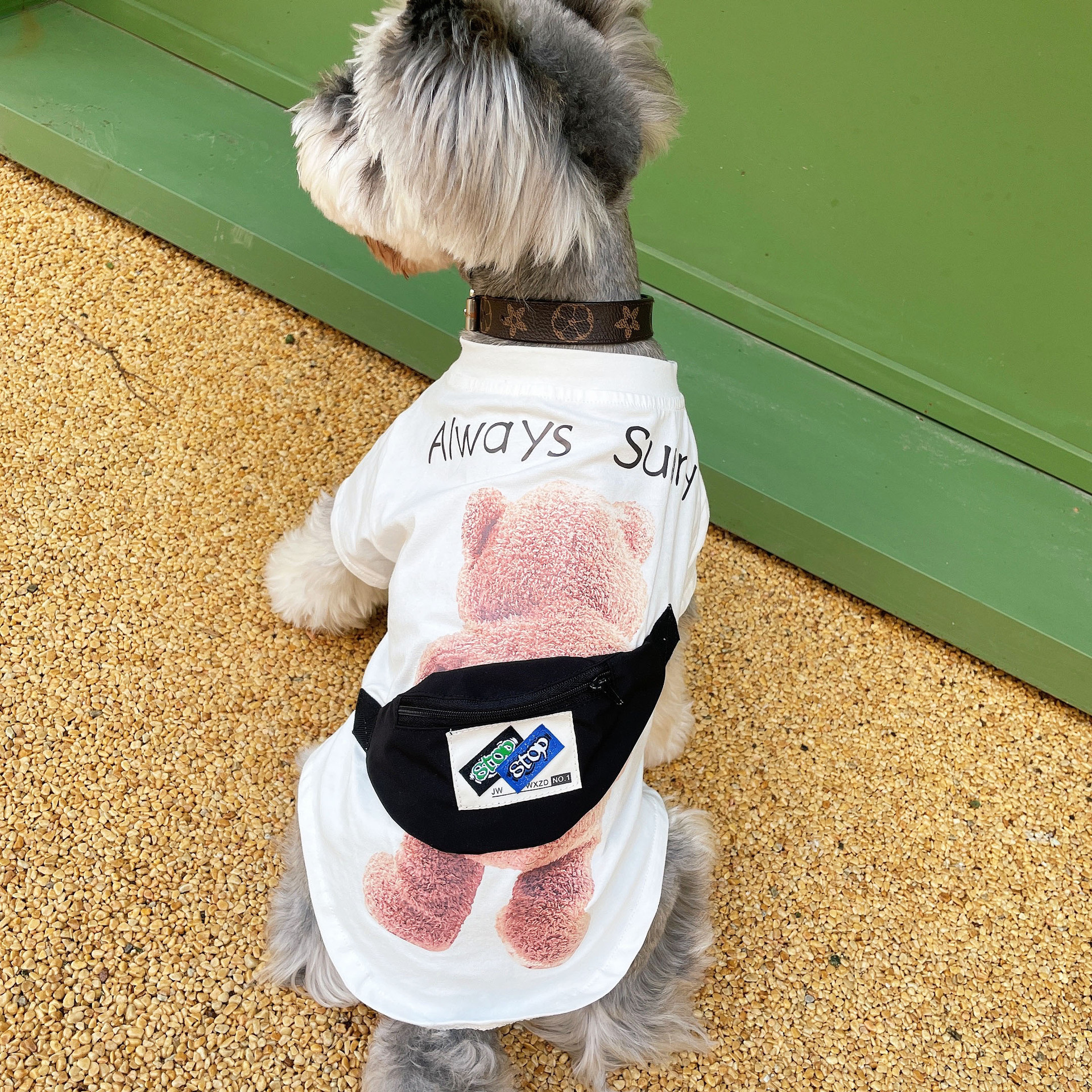 PAIDEFUL Kleding Voor Kleine Honden Katten Jongen Meisje Zomer Klassieke Strepen Puppy T-shirt Vest Ademend Jumper Katoen Tee Mouwloze Chihuahua Yorkshire