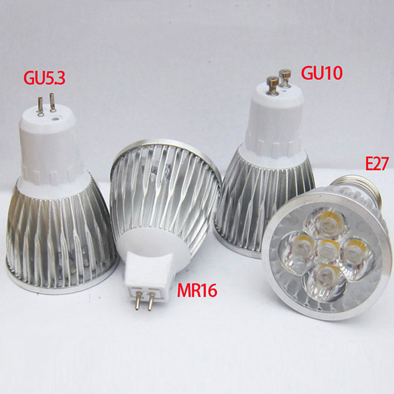 Bulbo conduzido gu10 mr16 e27 e14 led spotlight 9w 12w 15w foco led 85-265v led spotlight quente/branco fresco lâmpada led 220v