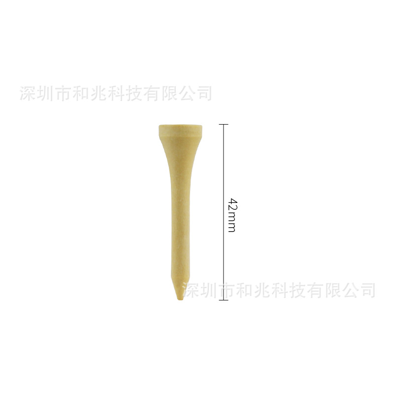 Golf-Tee-Schraubendreher-Set aus Holz, vier Größenoptionen für Golfball-Stollen, lose Packung, Holzschrauben aus China für das Golftraining: Rot