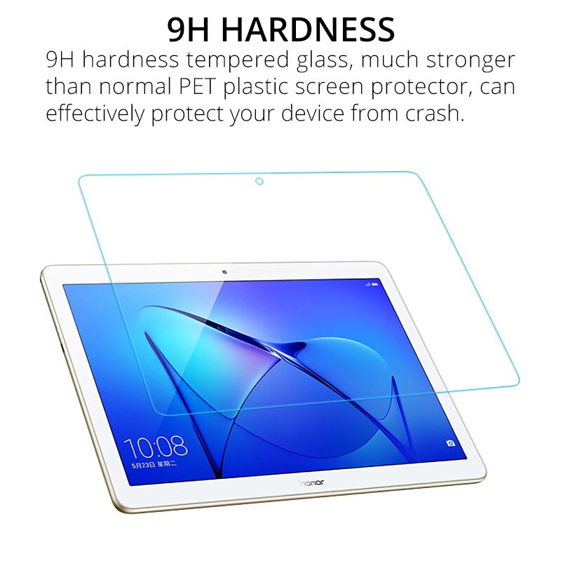 9H Tempered Glass For Huawei Media Pad T3 10 Screen Protector Tablet 9.6" Tempered Glass Tablet Screen Protectors Film 2.5D