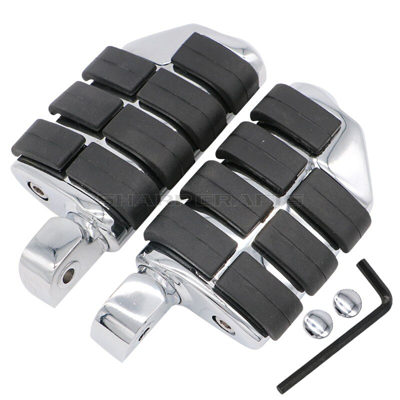 Voetsteunen voor passagier voor yamaha dragstar v-star xvs 250 xvs 650 xvs 950 ds250 ds650 ds950 ds1100 virago  xv 250 750 1100