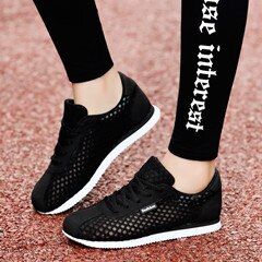 Tenis Feminino dames chaussures de Sport doux léger femmes chaussures de Tennis femme stabilité marche baskets formateurs Zapatos Mujer: Black / 39