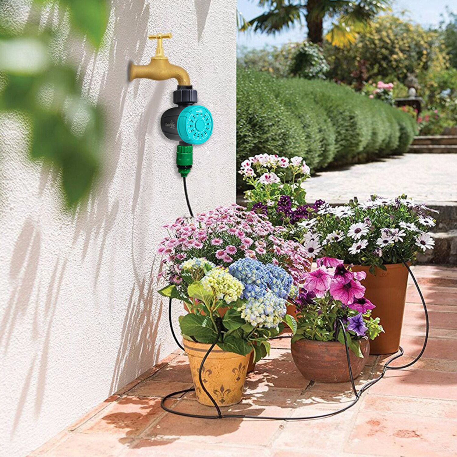 Watering Timer Irrigation System Garden Watering System Waterproof Water Timer Electronic Programmable Automatic Watering