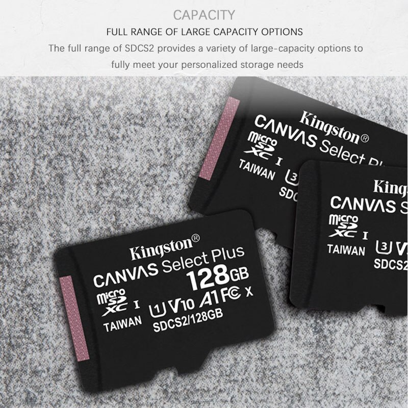 Oryginalny Kingston karta MicroSD karta pamięci Flash 64GB 128G 32GB 16G Class10 TF karty microSDHC microSDXC micro sd 8GB do telefonu