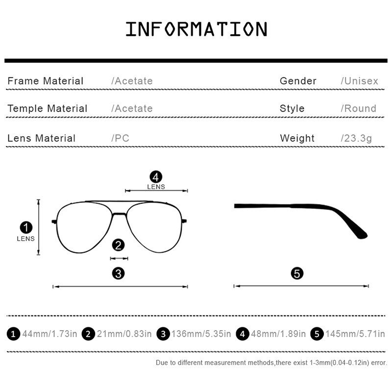 HEPIDEM Montura de gafas ópticas de acetato de para mujer Vintage gafas redondas para hombres gafas de prescripción de miopía gafas 9113