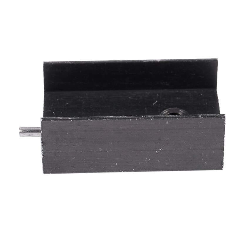 20x Zwart Aluminium Koeler Koellichaam Heatsink 25X15X10Mm Voor To-220 Ic