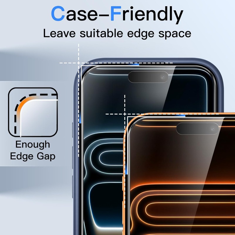 360 graden privacyschermbeschermer voor iPhone 17 Pro Max 17 AIR 17 PRO 16 Anti-Spy gehard glasfilm met eenvoudige installatie