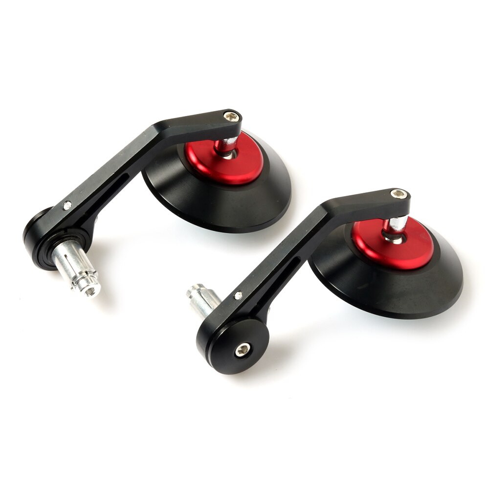 Motorcycle Parts Rearview Mirrors Bar End Retro Rear View Mirror Side Mirrors For Super SOCO TS Lite TSX TC Max Pro Accessories: Red