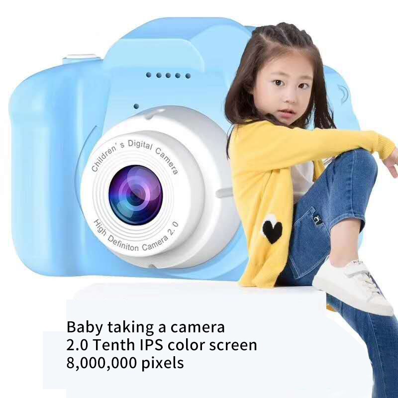 X2 kindercamera's mini dslr camera cartoon speelgoed digitale camera 1.3 mespaceixel 1080p hd
