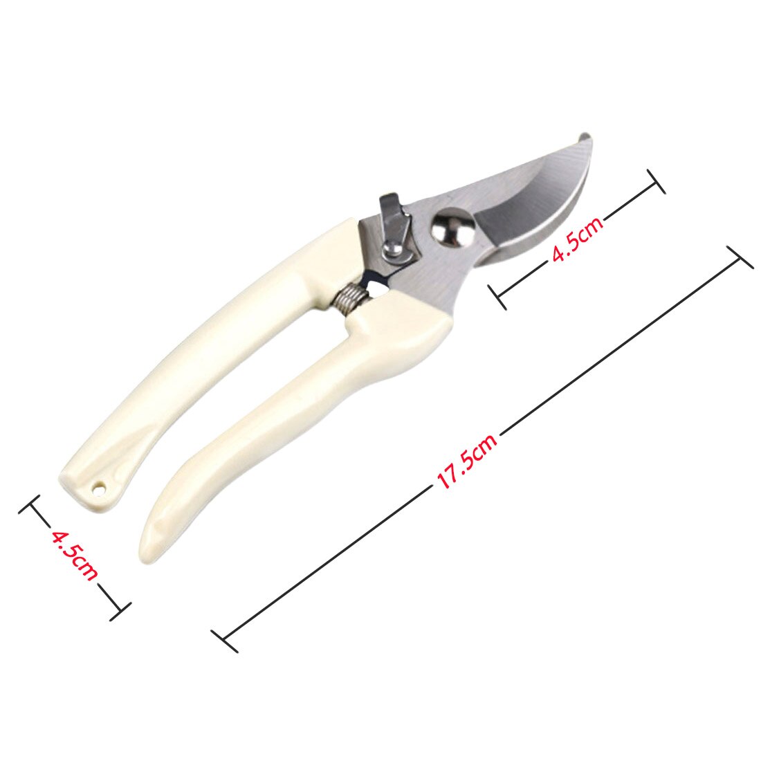 Gardening Secateurs Scissor Stainless Steel Garden Scissors Grafting Tool Fruit Tree Pruning Shears Bonsai Pruners Garden Shear: Elbow Shears 