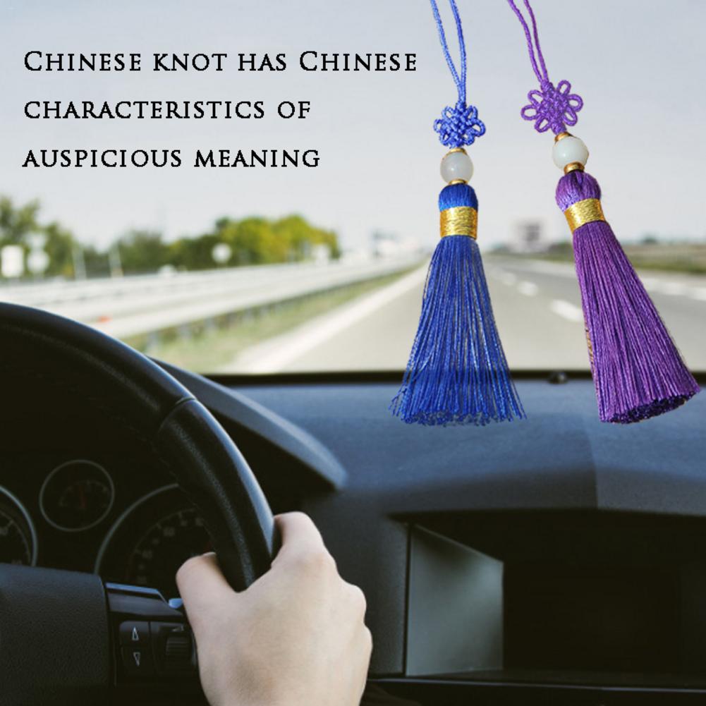 Pompon nœud chinois en coton 12.5cm | Fait à la main en soie pour sac suspendu à porte-clés, accessoires pour rideaux de couture, décoration de vêtement, bricolage