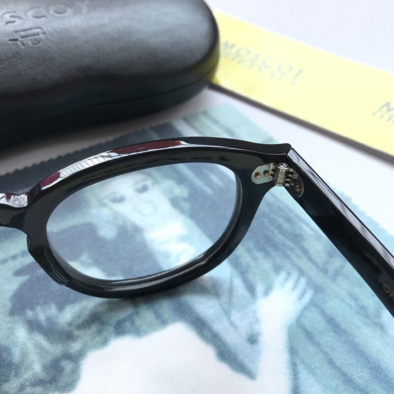 Luxe Johnny Depp Acetaat Brilmontuur Mannen Vrouwen Vintage Bril Optische Recept Bijziendheid Brillen Frame Brillen