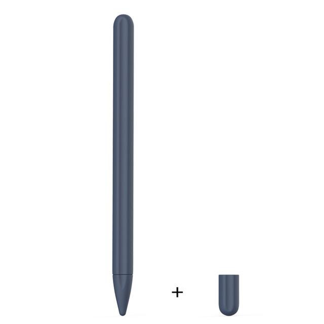 Anti-kratzen Silikon Schutzhülle Feder Stift Stift fallen Für berühren Kuli Kompatibel Zubehör Bleistift Stift Mit M-bleistift: Blau