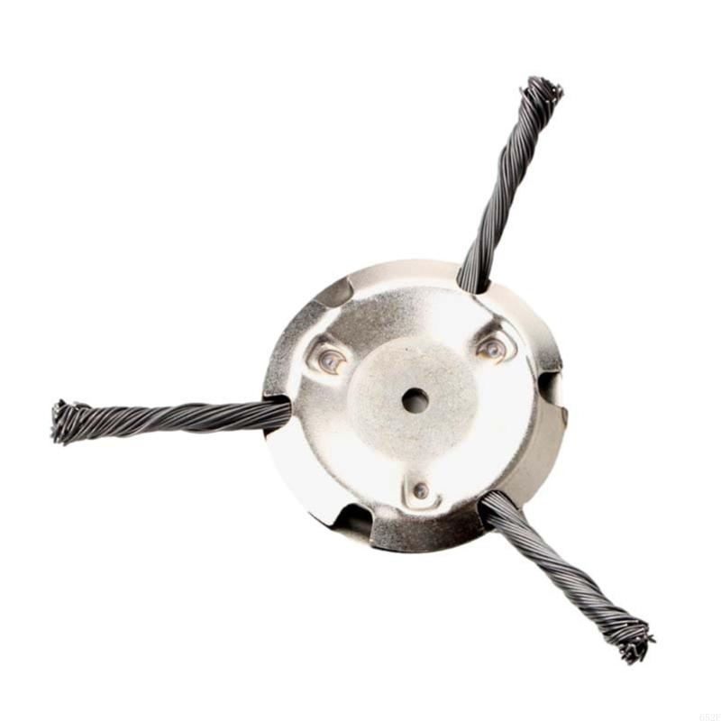 652F Steel Wire Grass Trimmer for Head Weeding Plate Swing Metal Blade Lawn Mower Grass Brush Cutter