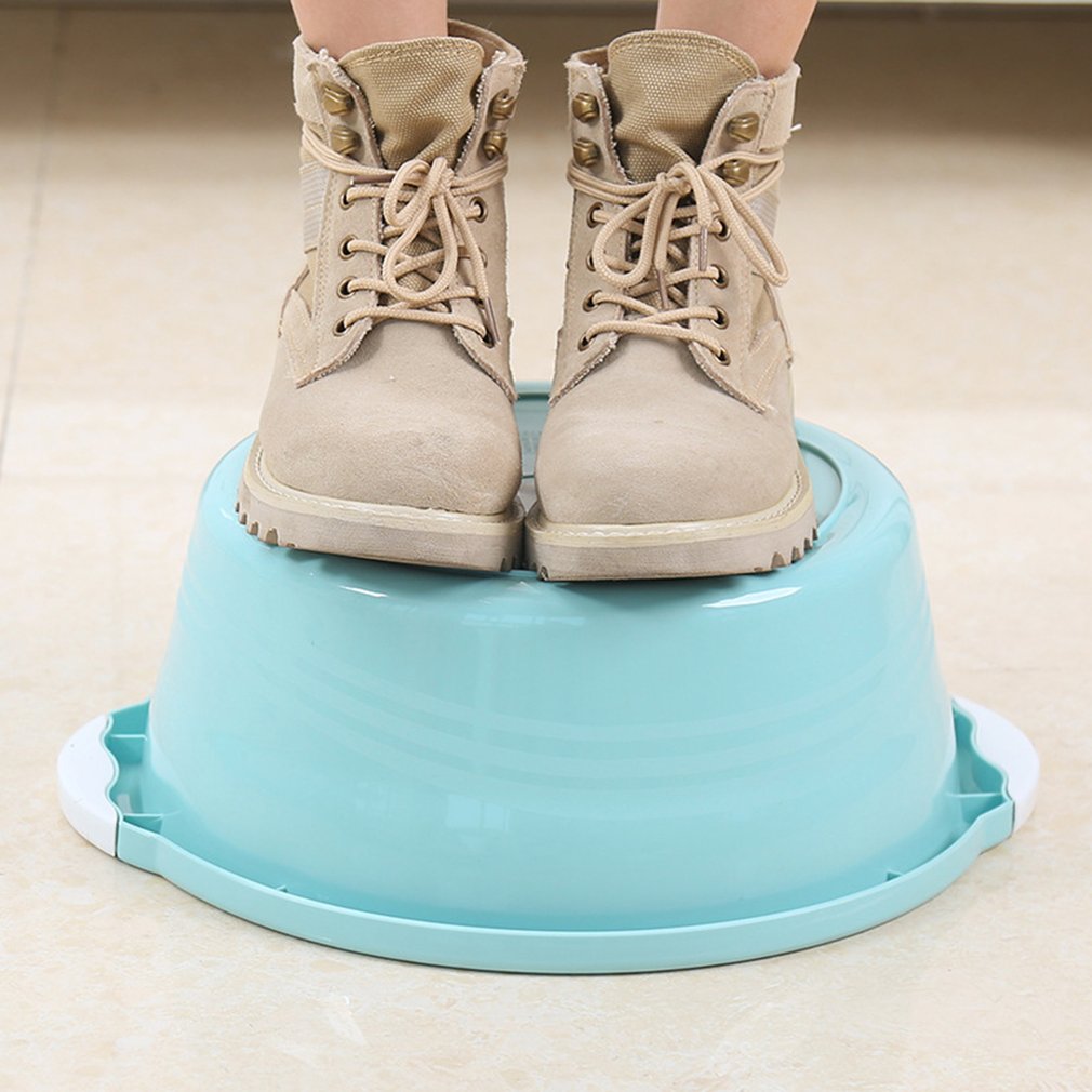 Household washbasin plastic basin small thick round dish sink wash basin wash basin basin wash basin small basin