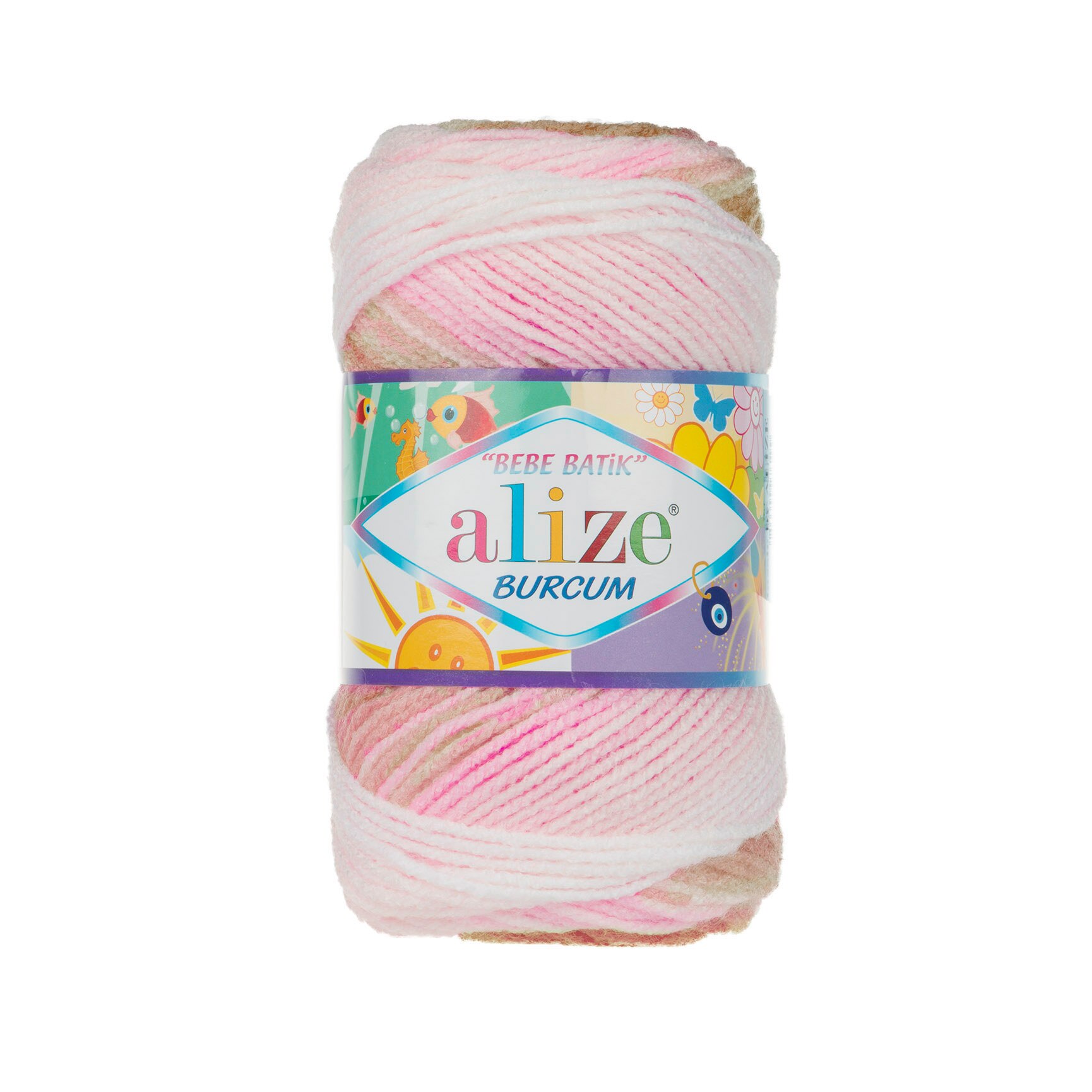 Bebe Batik Alize Bush Breien Garen Doe-Het-zelf Baby Hand Breien Garen 100 Gr 210 M Gekleurde garen 1st Klasse Premium: 7544