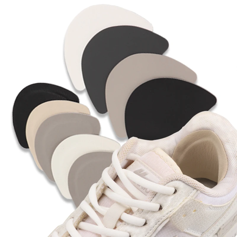 Toppe per scarpe sportivo Cuscinetti per scarpe in pelle Toppa per scarpe da ginnastica Adesivi per la protezione del tallone Toppa adesiva per riparazione scarpe Strumento per la cura del piede del tallone