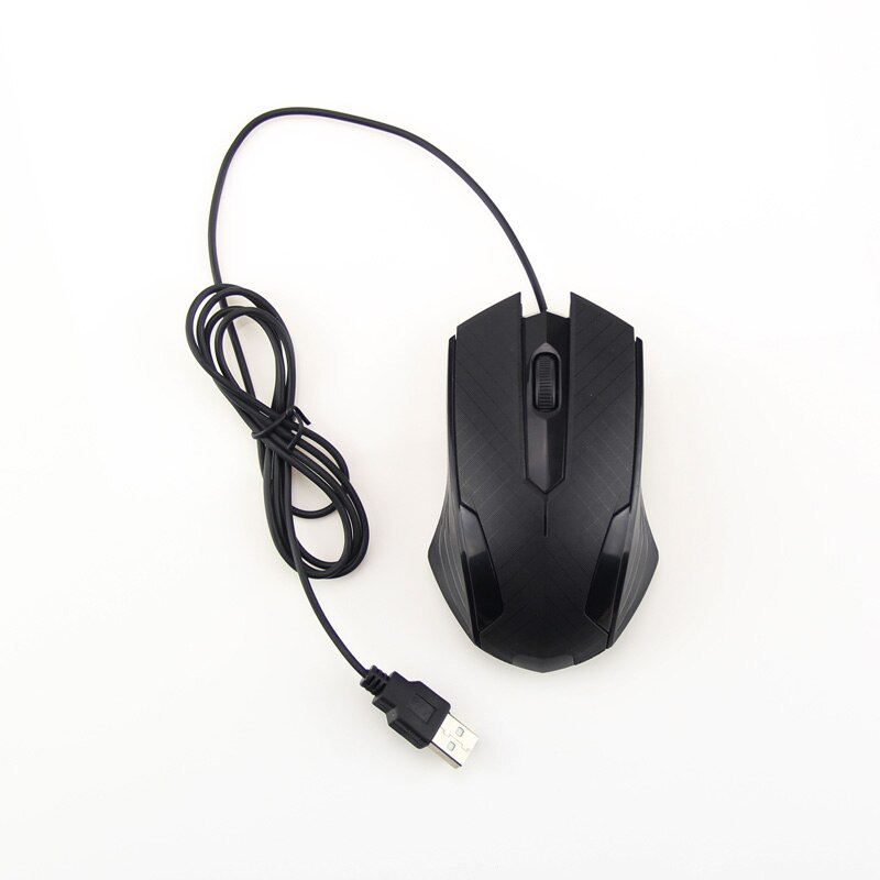 Wired Gaming Mouse USB 3 Buttons Optical Wheel Antiskid Frosted for PC Pro Laptop Gamer Computer LHB99