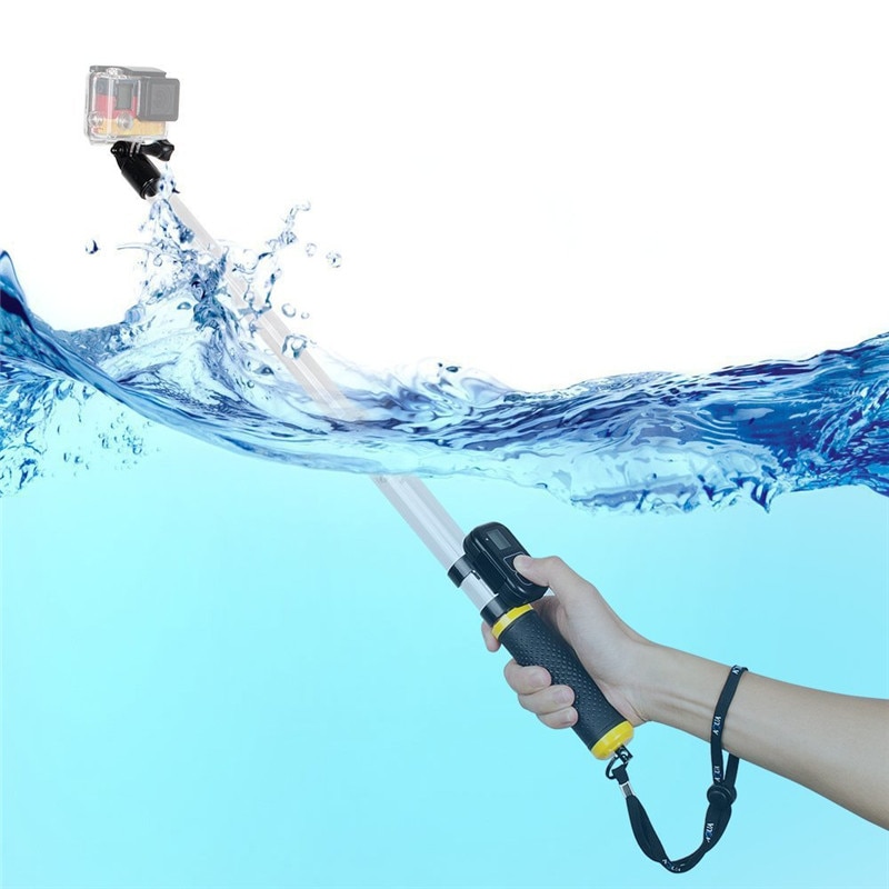 Waterdichte Selfie Stick Monopod Voor Gopro Stok Handheld Stabiel Met Bluetooth Ondersteuning Voor Gopro Hero 7 6 5