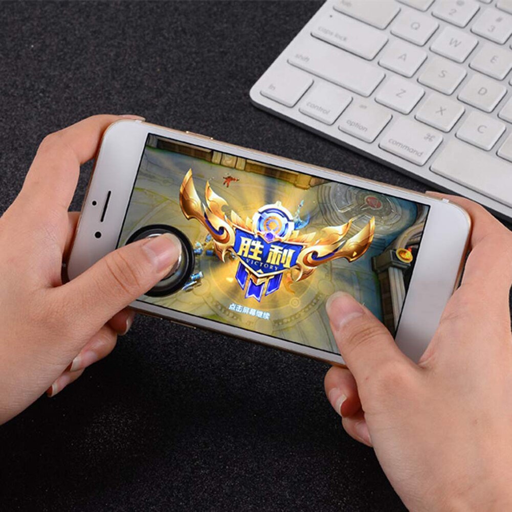 Q8 Mini téléphone portable tablette jeu ventouse Joystick écran tactile contrôleur JoypadRound jeu Joystick téléphone Mobile Rocker pour téléphone