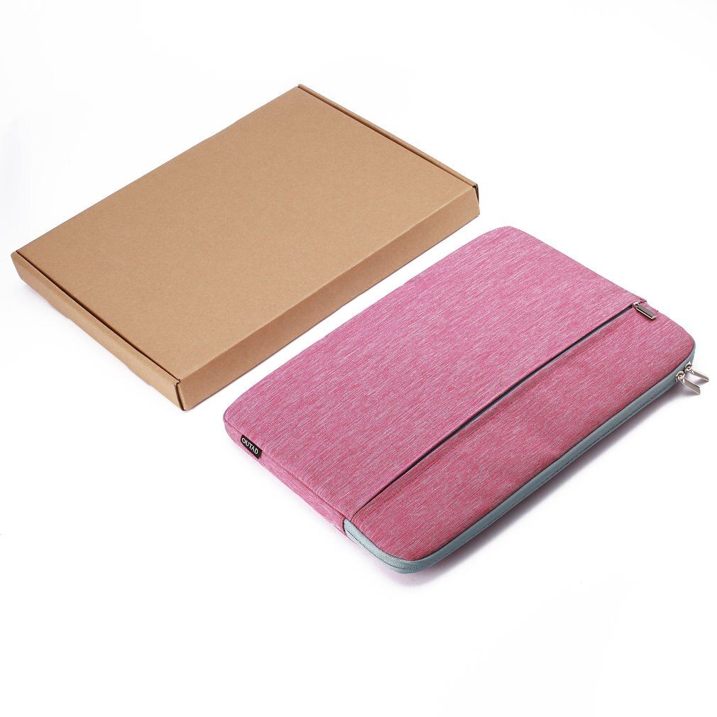 15 Inch Waterproof Laptop Case Bag Organizer with Handle for Laptop / Notebook / for MacBook Shock-proof Briefcase: Brown