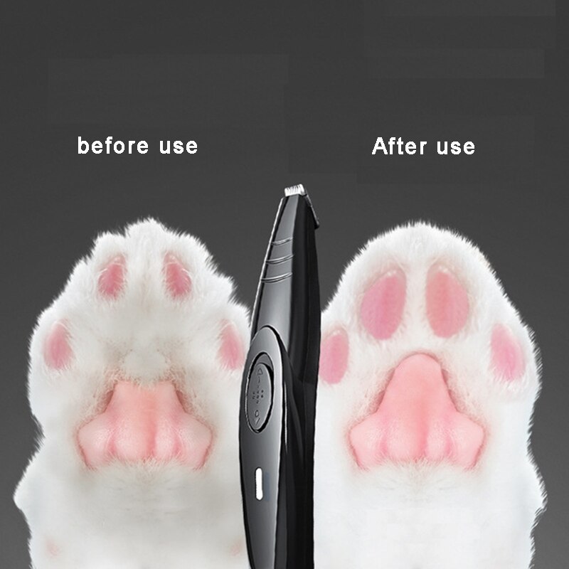 Pet Supplies Mini Dog Hair Clippers USB Rechargeable Dog Cat Foot Hair Trimmer Pet Grooming Tool Shaving Trimming Machine