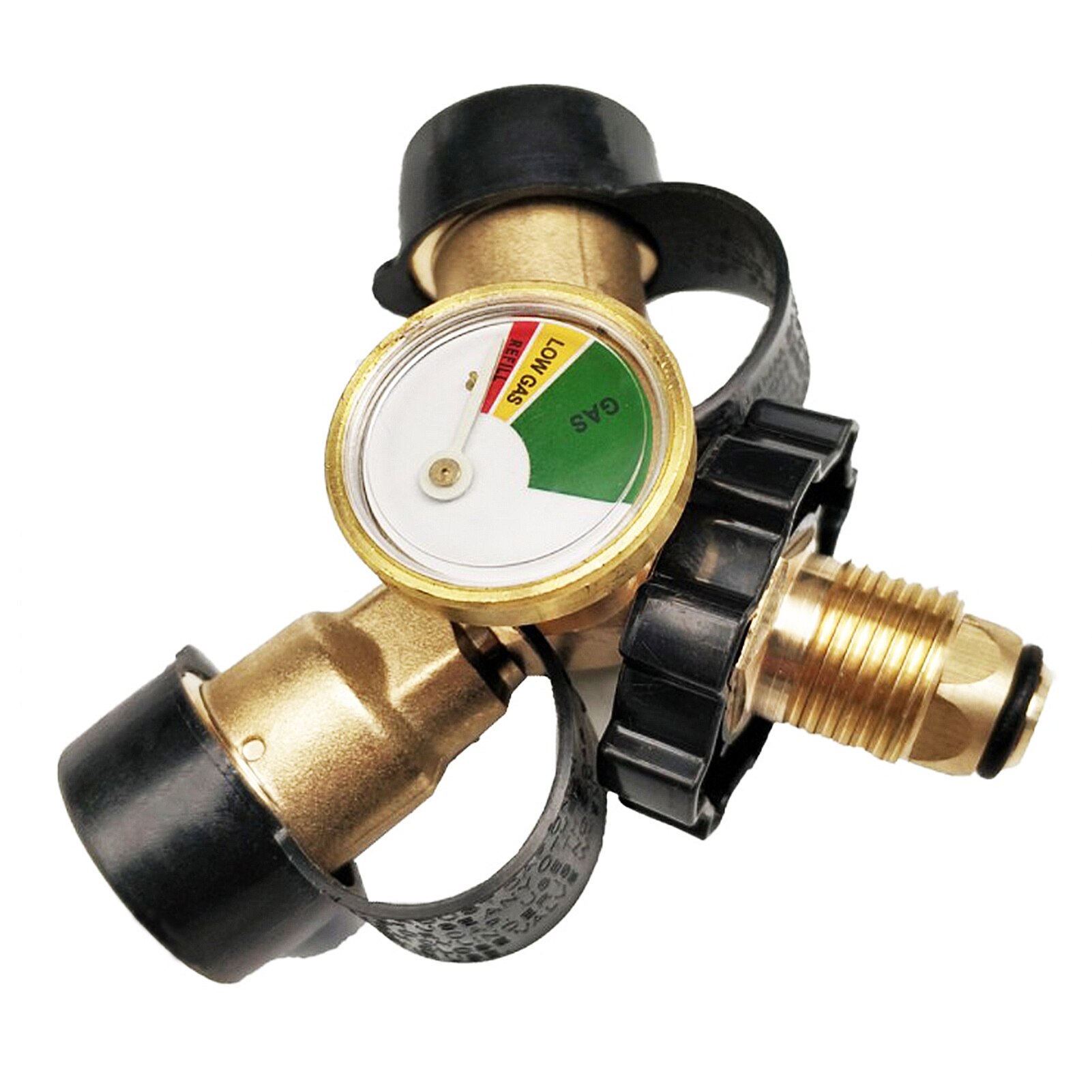 Propane Gas Gauge Table Multifunctional 3-way BBQ Pressure Valve Propane Tank Pressure Test Instrument Tools