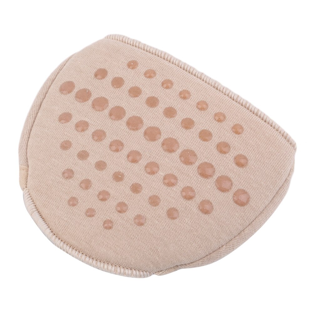 1pc fodpleje højhælede sko halv front pude indersål sko puder liner til fodpleje værktøj abrikos billig