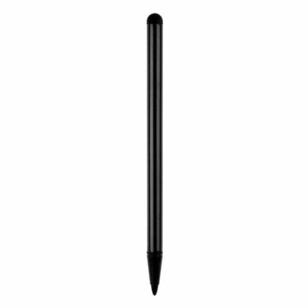 Universal solid touch screen pen til iphone ipad samsung tablet pc stylus pen caneta touch: Sort
