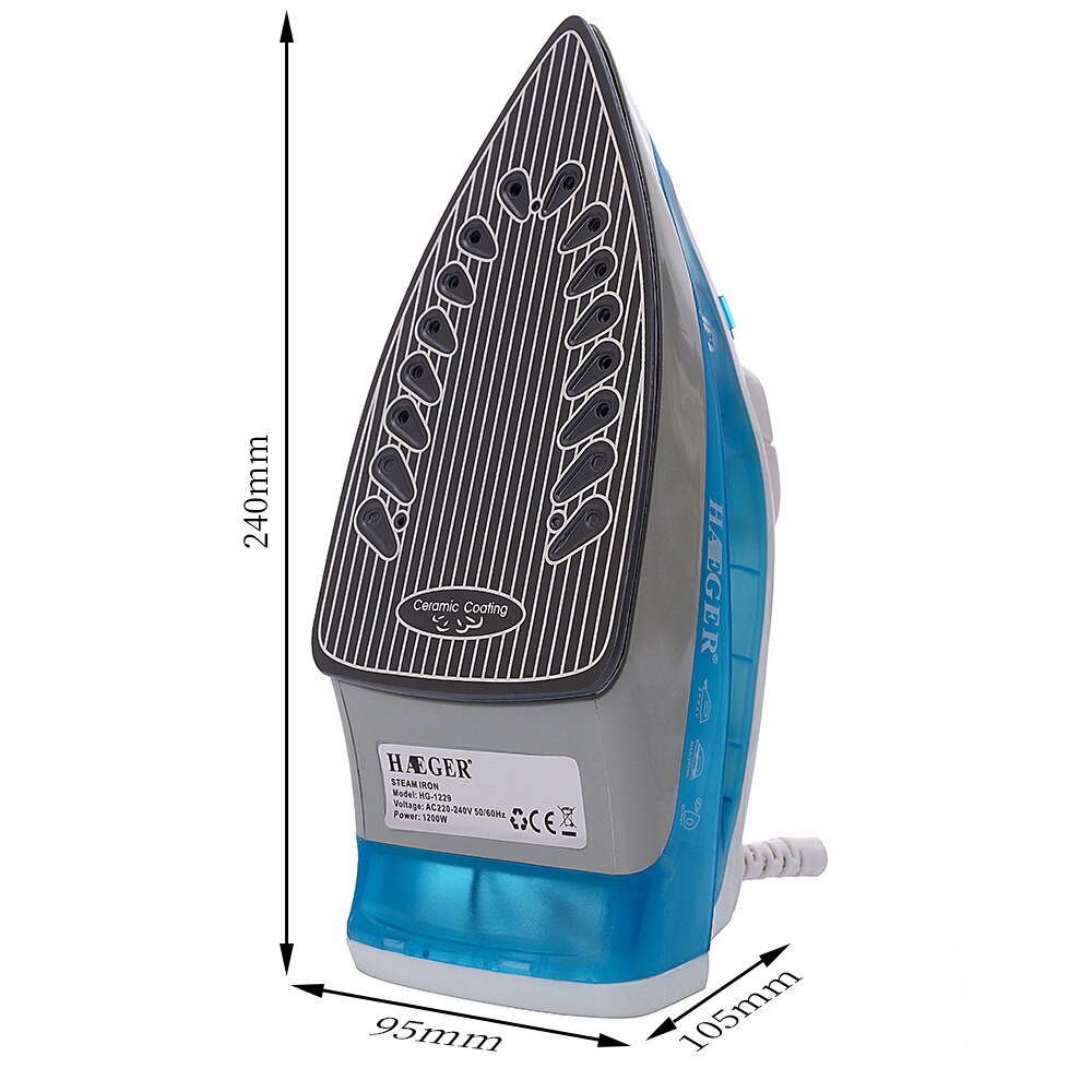 Handheld Stoomboot 1200W Krachtige Kledingstuk Stoomboot Draagbare 3 Gears Snelle-Warmte Stoomstrijkijzer Strijken Machine Voor Home Reizen HG-1229