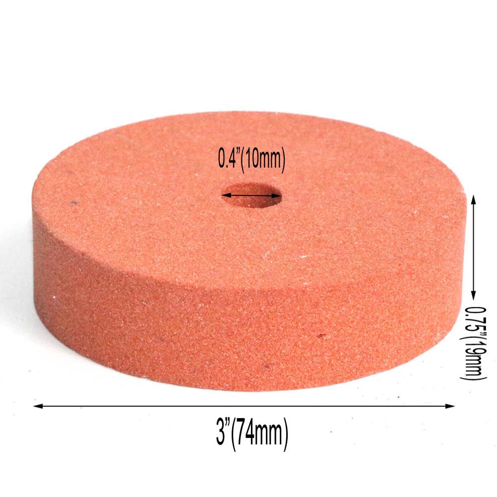 3" Inch Grinding Wheel Polishing Stone Wheel Ceramic abrasive wheel For Bench Grinders Rotary Tool 75*10*20mm