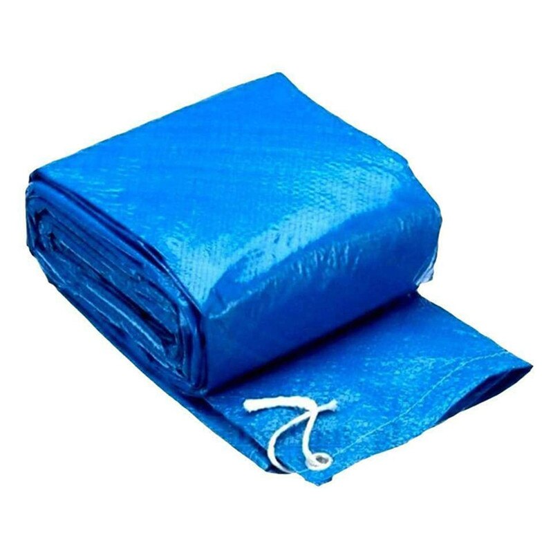 Swimming Pool Cover Tarpaulin Solar Swimming Pool Protection Cover Heat Insulation Film Rainproof Dust Cover Pool Accessories